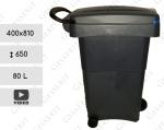 GE 01-1101be BLUE Kuka, Szemetes, Hulladékgyűjtő ~ 80L