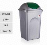 Billenős szemetes kuka  390 X 680 ↕ 60 L Műanyag