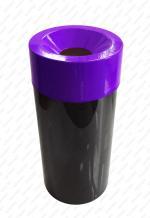 Elegáns szemetes Ø 310 X 800 ↕ 60 L Műanyag Fekete Elegáns szemetes Ø 310 X 800 ↕ 60 L Műanyag Fekete