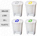 éttermi kuka  380 X 320 X 500 ↕  28 L Műanyag