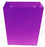 Fekete szemetes  345 X 145 X 490 ↕  24 L Acél