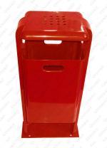Fekete szemetes 380 X 280 X 900 ↕ 40 L Acél Fekete szemetes 380 X 280 X 900 ↕ 40 L Acél