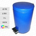 Fürdőszobai szemetes kuka  Ø 170 X 253 ↕ 3 L Rozsdamentes acél A