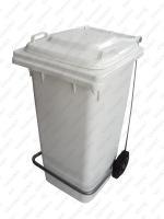 Háztartási pedálos szemetes kuka  550 X 500 X 940 ↕  120 L Műanyag