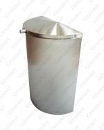 Inox fürdőszobai hulladékgyűjtő 300 X 145 X 400 ↕ 15 L Rozsdamentes Inox fürdőszobai hulladékgyűjtő 300 X 145 X 400 ↕ 15 L Rozsdamentes