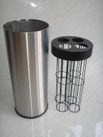 Inox hulladékgyűjtő  Ø 250 X 610 ↕ Rozsdamentes acél Csiszolt, Szatén