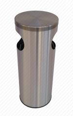 Inox papírkosár  Ø 310 X 800 ↕ 40 L Rozsdamentes acél Csiszolt,