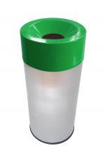Inox papírkosár Ø 310 X 800 ↕ 60 L Rozsdamentes acél Csiszolt, Inox papírkosár Ø 310 X 800 ↕ 60 L Rozsdamentes acél Csiszolt,