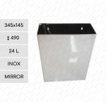 Ipari kuka  345 X 145 X 490 ↕  24 L Rozsdamentes