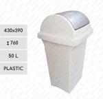 Konyhai kuka, szemetes, hulladékgyűjtő  430 X 390 X 760 ↕  50 L Műanyag