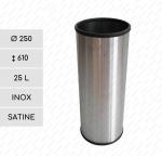 Kuka  Ø 250 X 610 ↕ 25 L Rozsdamentes acél Csiszolt,
