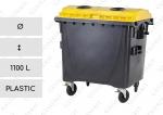 Kuka 1100 liter  1100L
Műanyag
Szürke, Sárga
