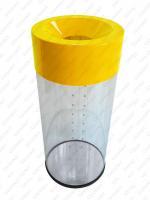 Műanyag kuka, szemetes, hulladékgyűjtő Ø 310 X 800 ↕ 60 L Műanyag, Átlátszó, polikarbonát Műanyag kuka, szemetes, hulladékgyűjtő Ø 310 X 800 ↕ 60 L Műanyag, Átlátszó, polikarbonát