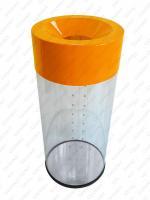Műanyag kuka, szemetes, hulladékgyűjtő Ø 310 X 800 ↕ 60 L Műanyag, Átlátszó, polikarbonát Műanyag kuka, szemetes, hulladékgyűjtő Ø 310 X 800 ↕ 60 L Műanyag, Átlátszó, polikarbonát