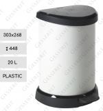 Pedálos hulladékgyűjtő 20 liter  303 X 268 448 &varr; ~20 L Műanyag