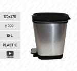 Szaniter kuka  170 X 270 X 300 ↕  10 L Műanyag