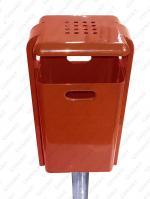 Utcai szemetes kuka  380 X 280 900 ↕ 40 L Acél