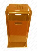 Zöld hulladékgyűjtő  380 X 280 X 900 ↕  40 L Acél