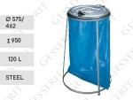 Zsáktartó  Ø 575/462 X 950 ↕ 120 L Acél